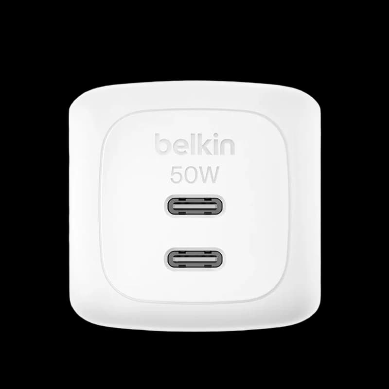 Belkin Wall Charger With PPS 50W Dual USB-C PD
