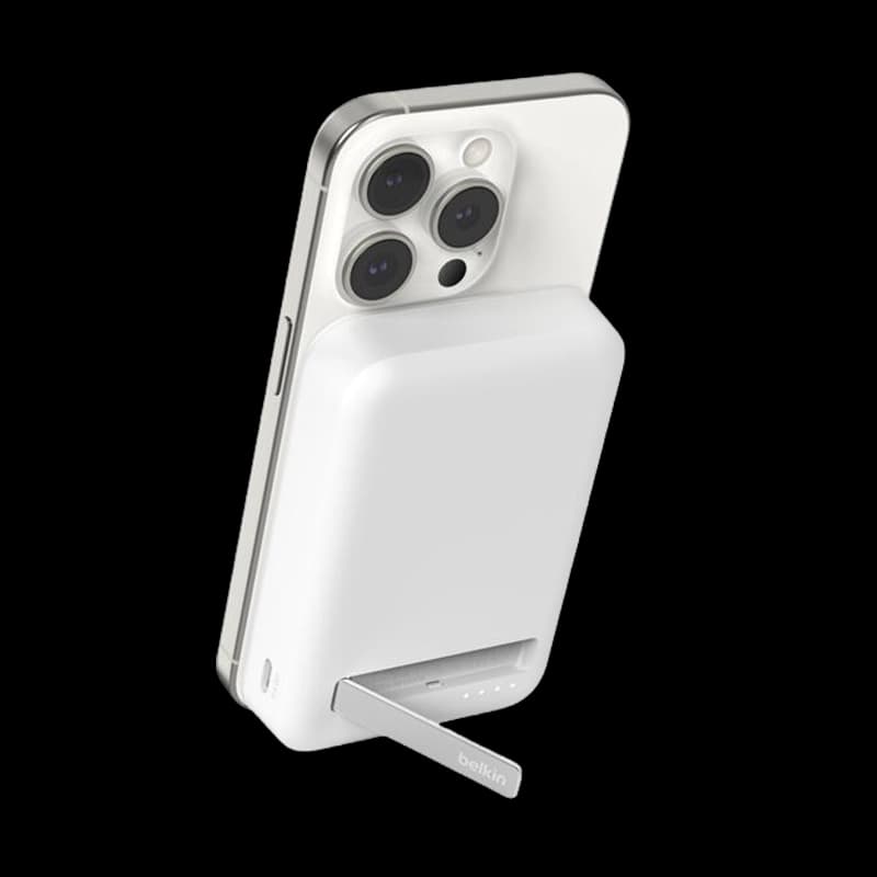 Belkin Power Bank 10K+ 15W Pro Magnetic Qi2 With Stand / White