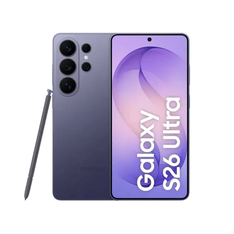 موبايل سامسونج Galaxy S26 Ultra مساحة 256/12 جيجابايت بنفسجي كوبالت
