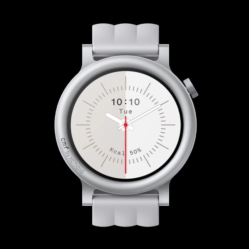 ساعة Cmf By Nothing Watch 3 Pro لون رمادي فاتح (D399)