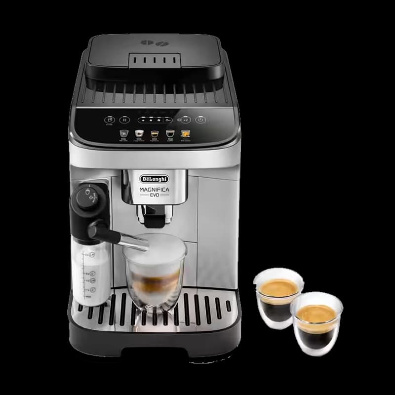 ماكينة اسبريسو ديلونجي Magnifica Evo بقدرة 1450 وات - فضي - أسود ECAM290.61.B