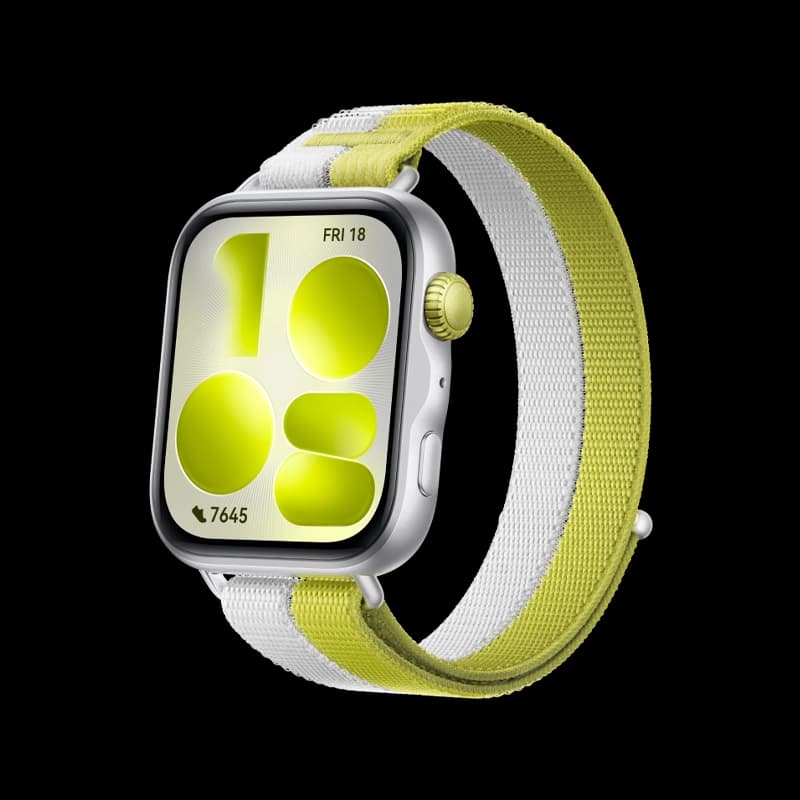 ساعة هواوي Watch Fit 5 ابيض واخضر