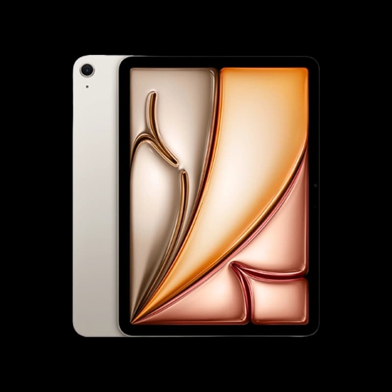 تابلت ابل ايباد Air مقاس 11 بوصة (M4) واي فاي 128GB لون Starlight