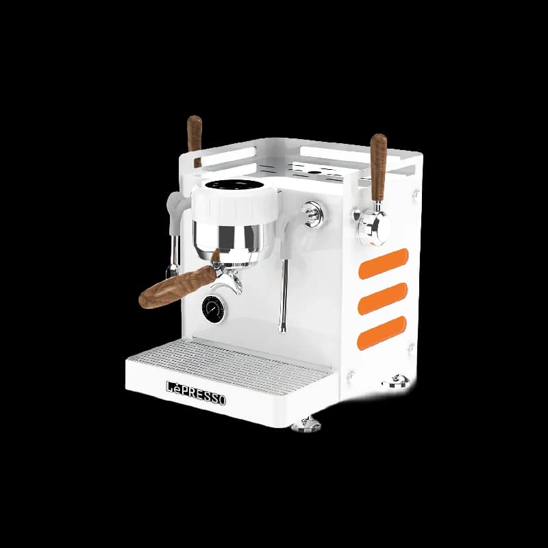ماكينة قهوة LePresso Bellissimo 15 بار 3550 وات أبيض (LPCFFBTB0091WH)