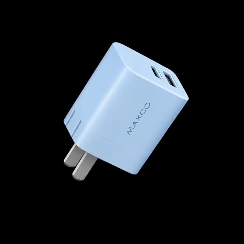 Maxco Gan Fast Charger Kits 30W With Tybe-C TO C Cable- MC18CC Blue