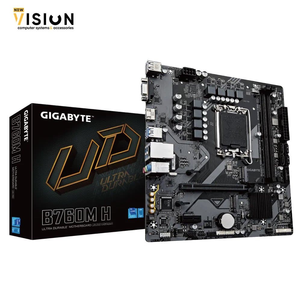 Gigabyte B760M H DDR5 (Rev. 1.0) Motherboard