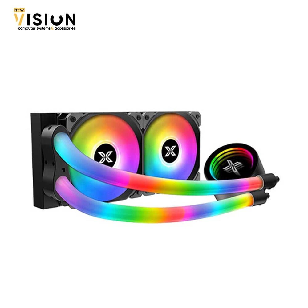 XIGMATEK Neon Aqua 240 ARGB AIO LIQUID CPU COOLER