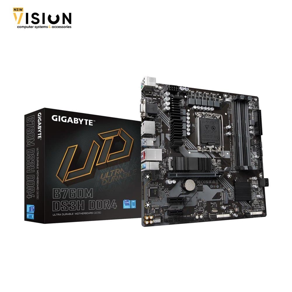 GIGABYTE B760M DS3H DDR4 LGA 1700 Motherboard