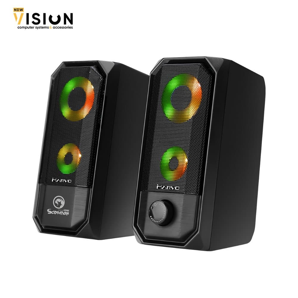 Marvo SG-265 P 2.0 Stereo RGB Gaming Speaker
