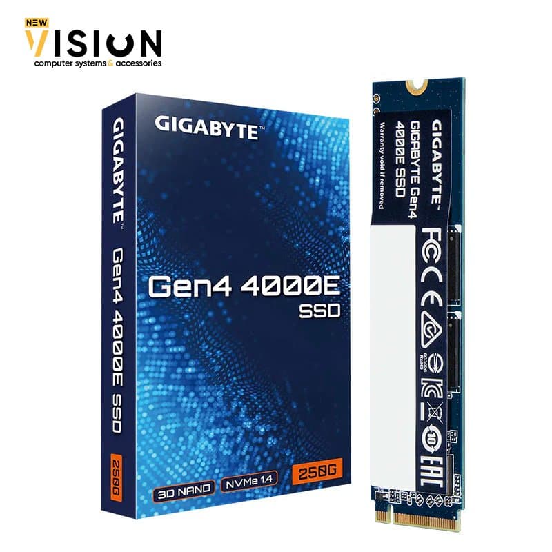 GIGABYTE Gen4 4000E SSD 250GB