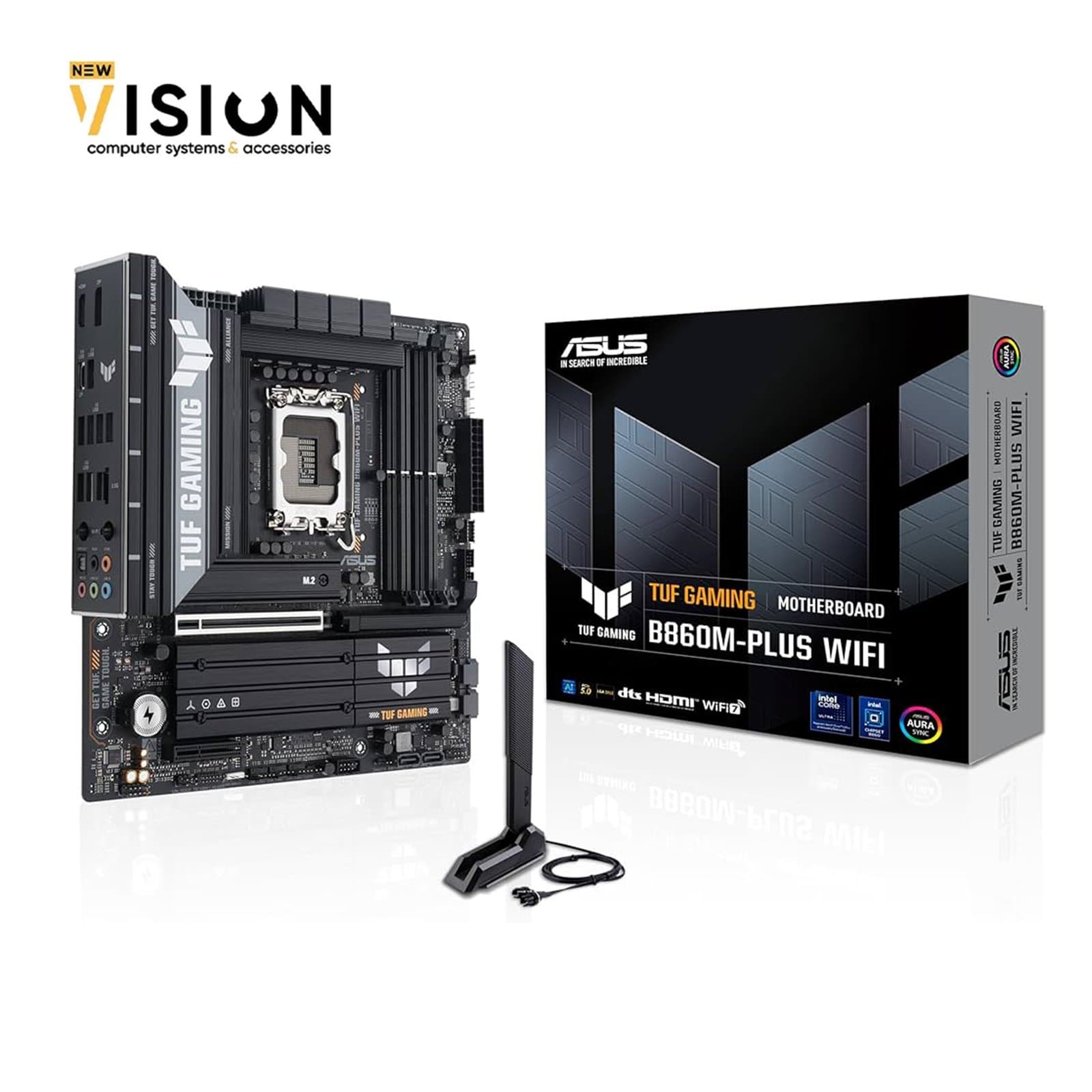 ASUS TUF GAMING B860-PLUS-DDR5 Wi‑Fi 7