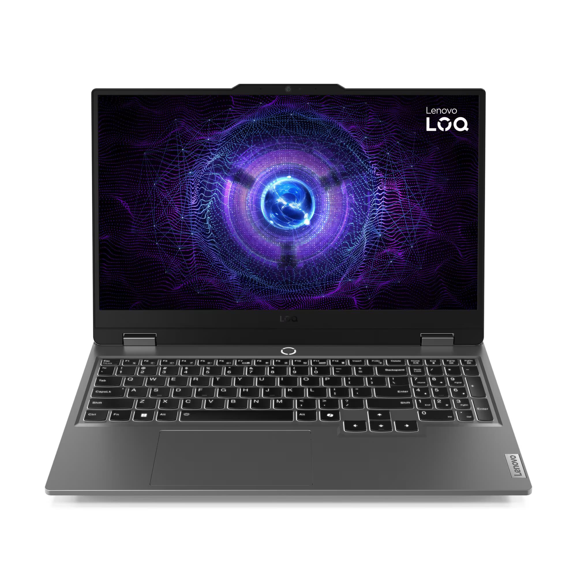 LENOVO LOQ 15IRX9 83DV012AED – Intel Core i5-13450HX – NVIDIA GeForce RTX 3050 6GB – 16GB DDR5 4800 – 512GB SSD M.2 – 15.6 Inch FHD 144Hz – 2 YEARS- Grey
