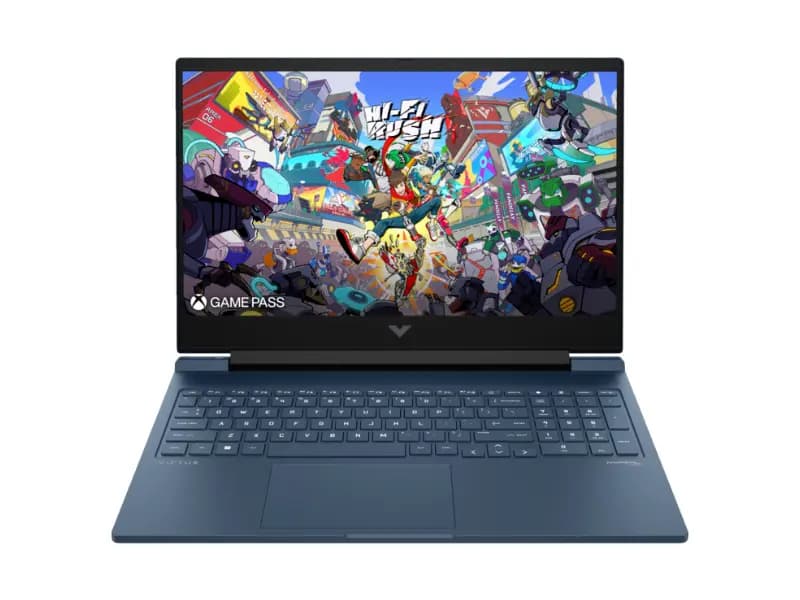 لابتوب اتش بي Victus 16-r1045ne - معالج Intel Core i7-14700HX بـ 20 نواة - رام 16GB DDR5 5600 - هارد 1TB PCIe Gen4 NVMe - كرت شاشة NVIDIA GeForce RTX 4050 6GB - شاشة 16.1 بوصة FHD 144Hz IPS - Dos - لون فضي