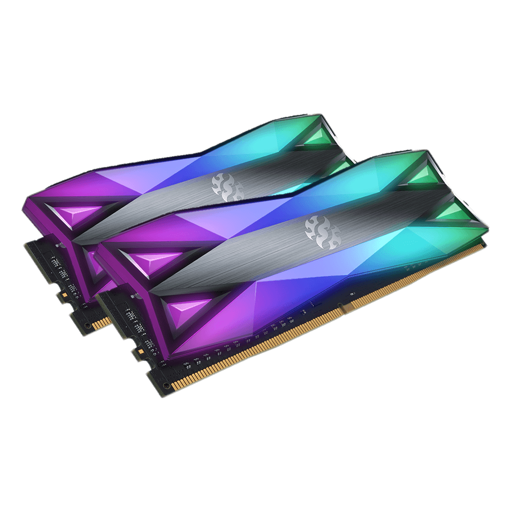 ADATA XPG SPECTRIX D60G RGB 16GB (2X8) 3600MHz Gaming Desktop DDR4 RAM Memory
