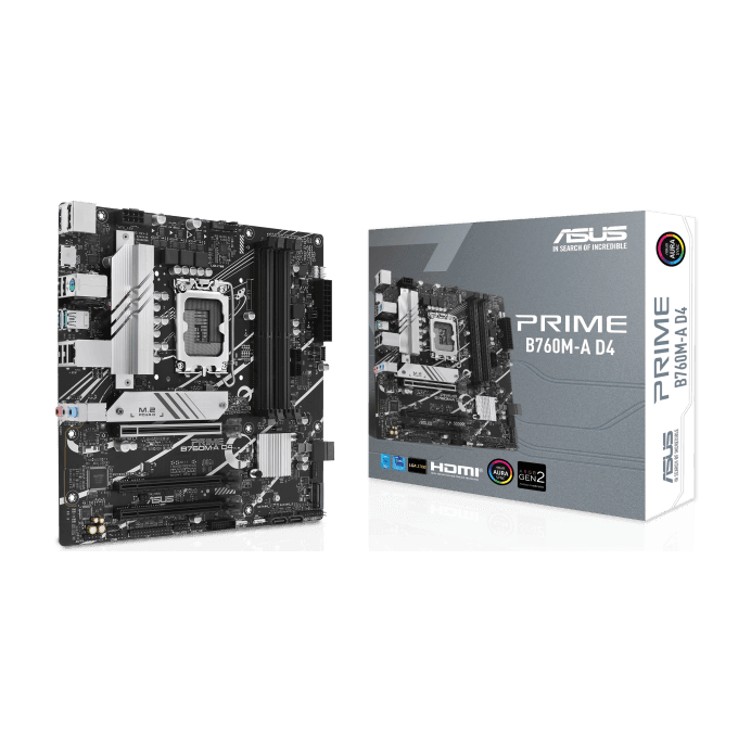 ASUS PRIME B760M-A D4 Motherboard LGA 1700