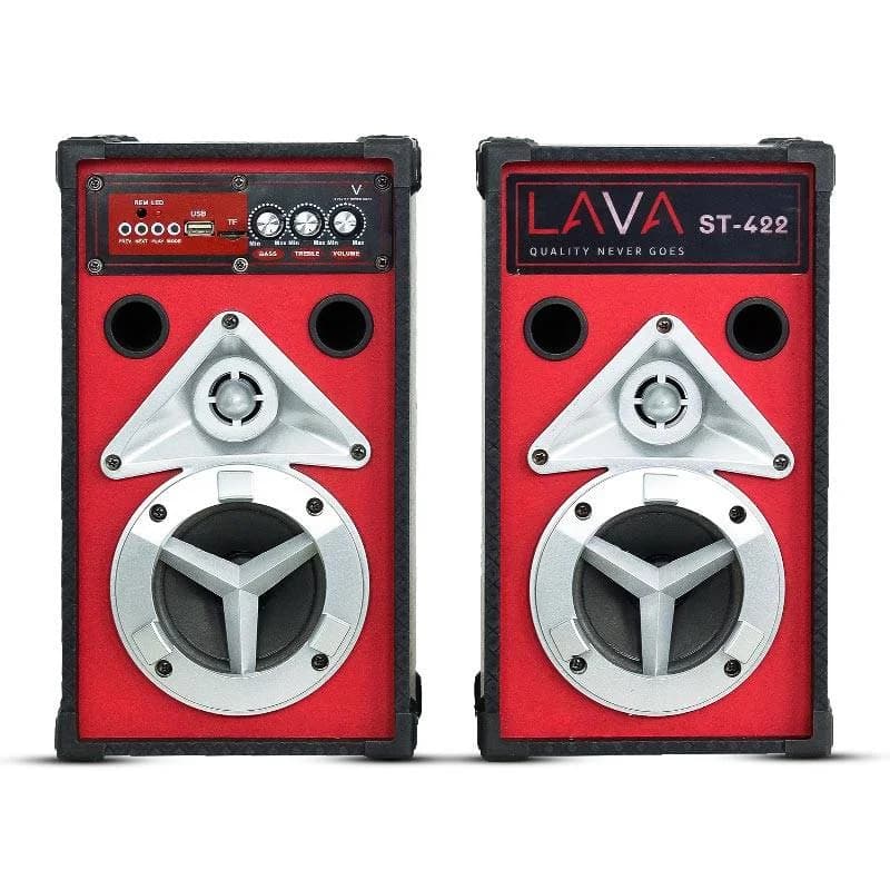 LAVA Double Pair Subwoofer – USB/Bluetooth/Memory Card – ST-422/ST-427