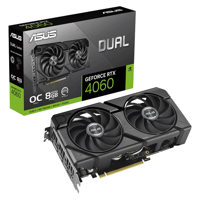 ASUS Dual GeForce RTX 4060 OC Edition 8GB GDDR6