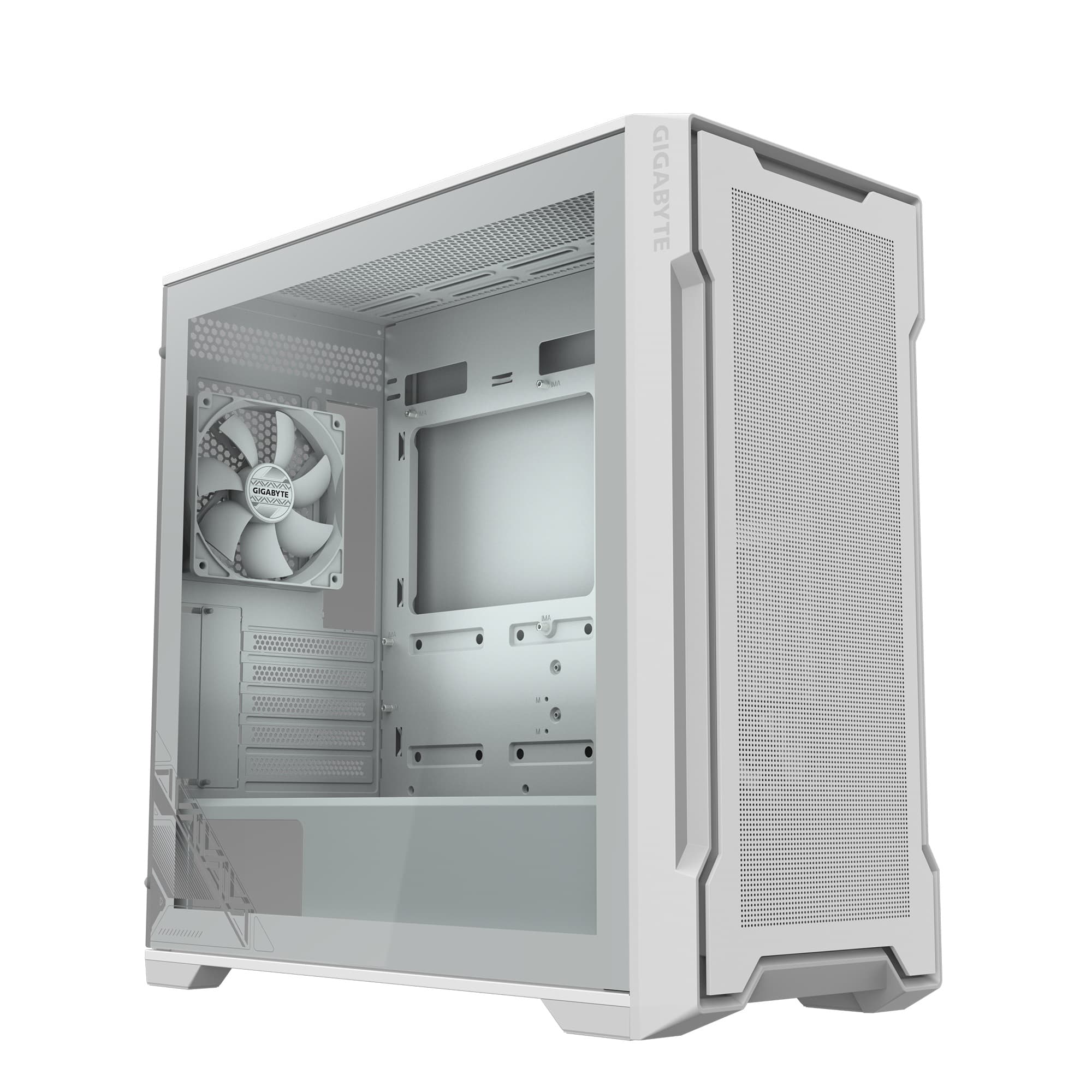 GIGABYTE C102 Glass ICE Mid Tower Gaming Case