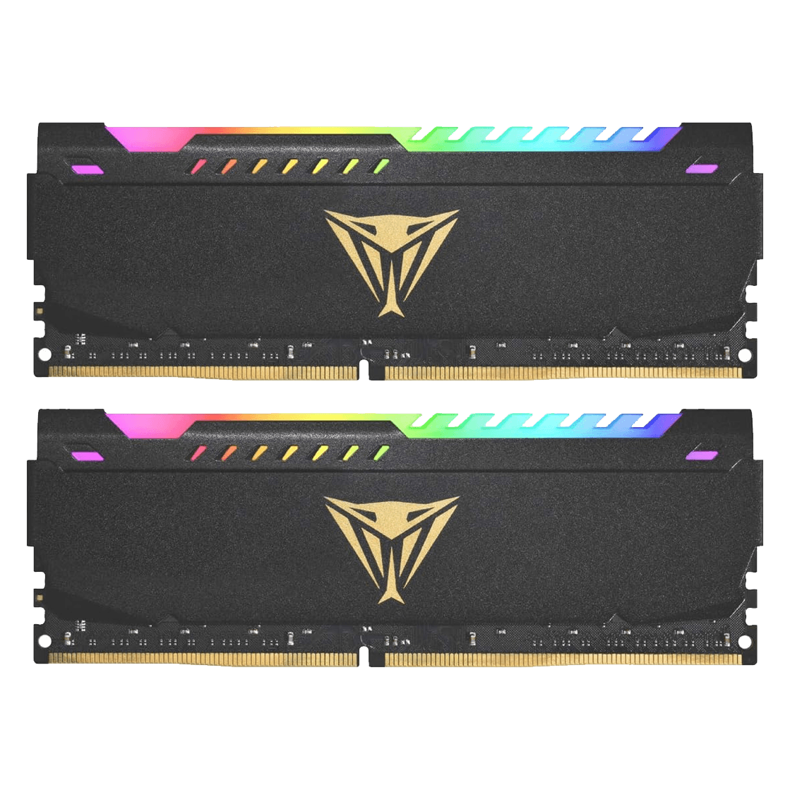 Patriot Viper Steel RGB DDR4 RAM 32GB (2X16GB) 3200MHz CL16 UDIMM Desktop Gaming Memory Kit – PVSR432G320C6K