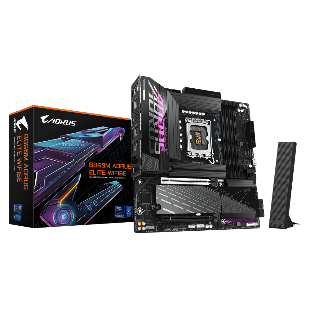 GIGABYTE B860M AORUS ELITE WIFI6E  LGA1851 Intel Motherboard
