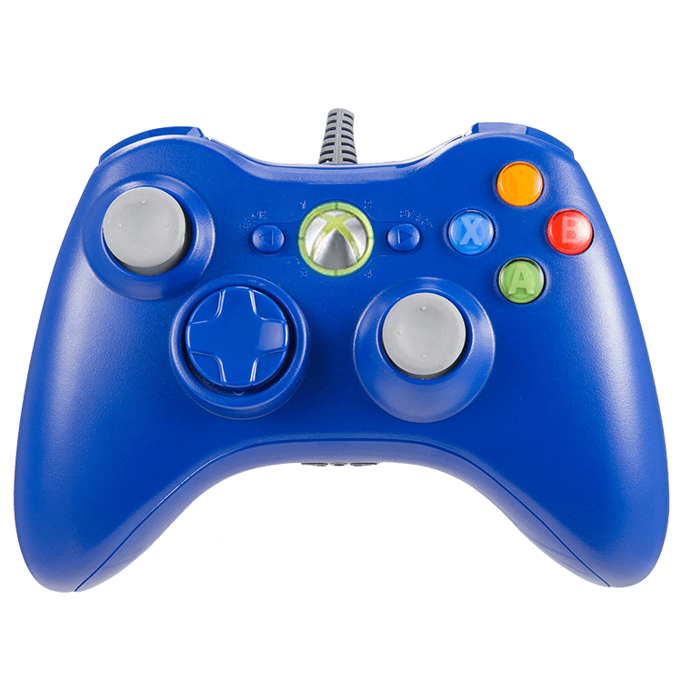 Microsoft XBOX 360 Wired Controller for Windows – Generic – Blue