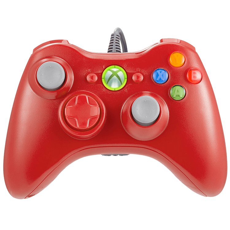 Microsoft XBOX 360 Wired Controller for Windows – Generic – Red