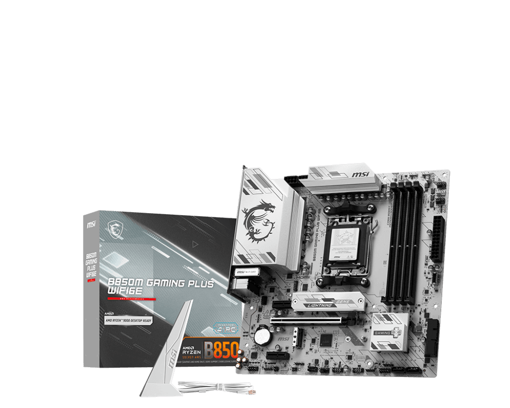 MSI B850M GAMING PLUS WIFI6E AMD AM5 DDR5 Motherboard