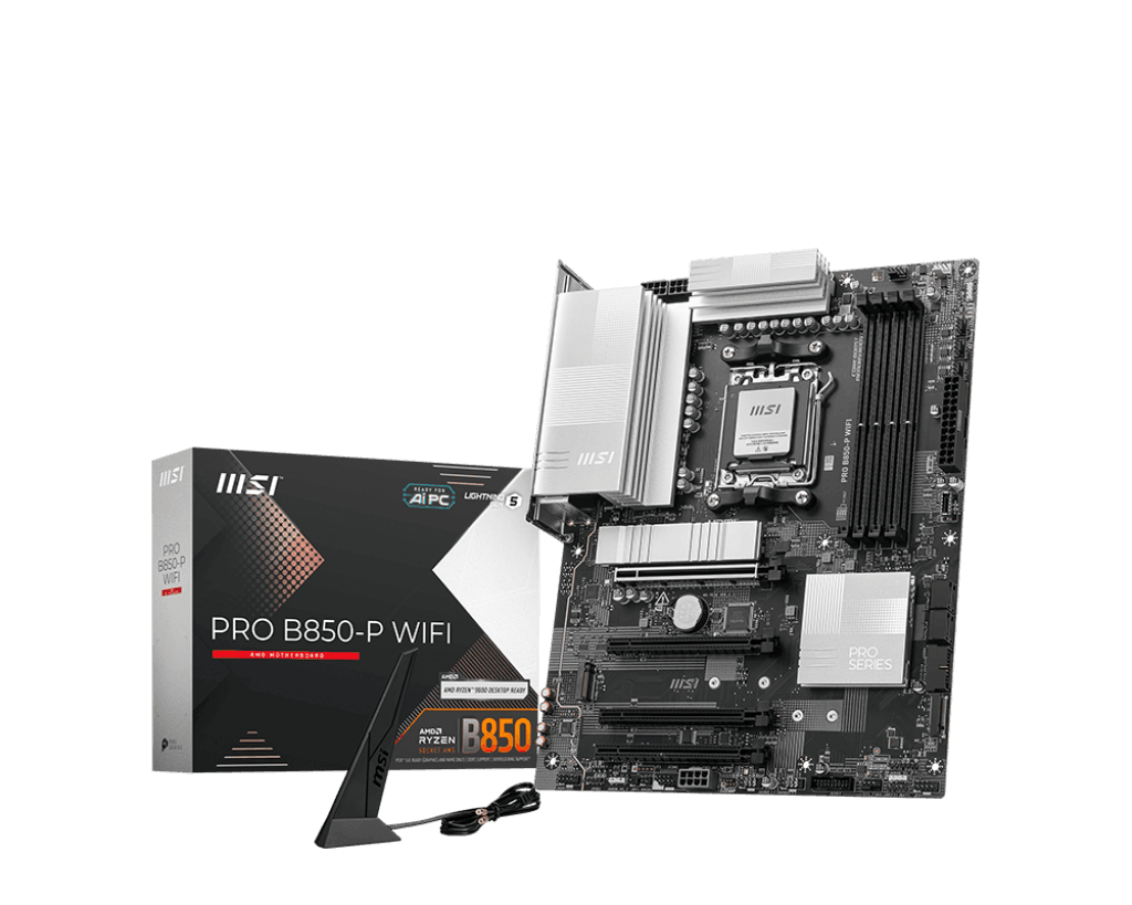 MSI PRO B850-P WIFI 7 AMD AM5 DDR5 ATX Motherboard