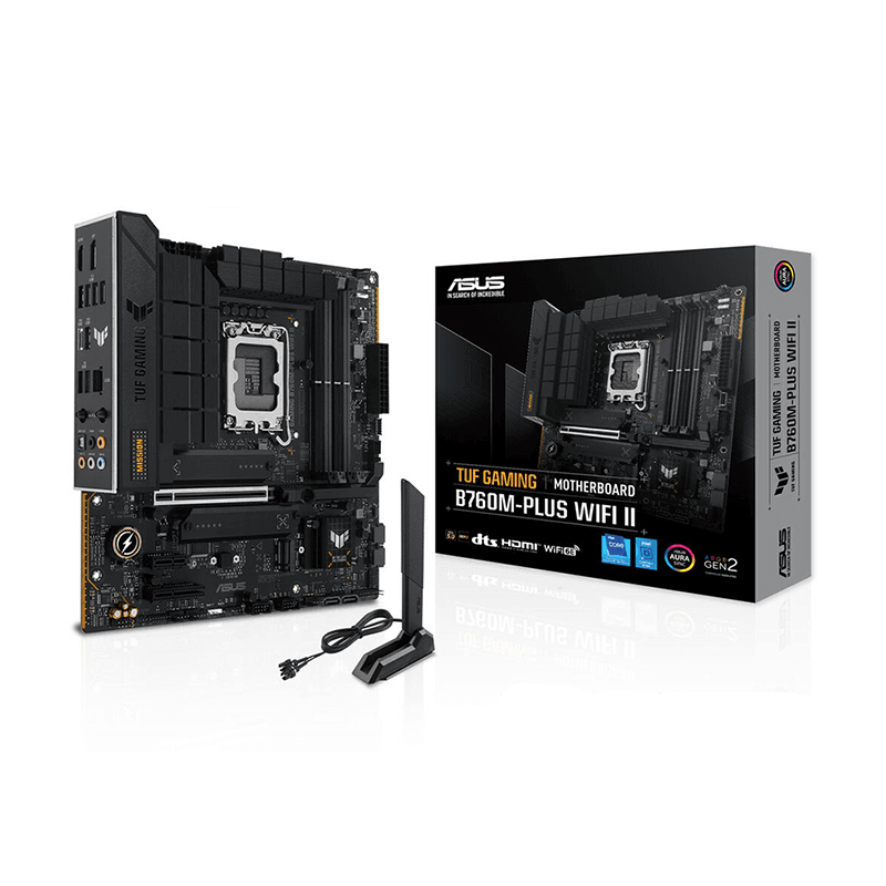 ASUS TUF GAMING B760M-PLUS WIFI II LGA1700 INTEL Motherboard