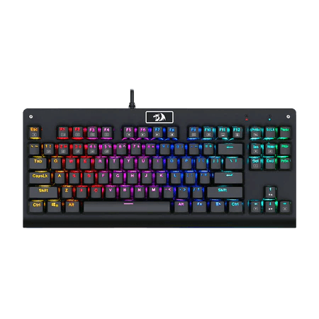 Redragon Dark Avenger K568R Rainbow RGB Backlit Red Switch Mechanical Gaming Keyboard