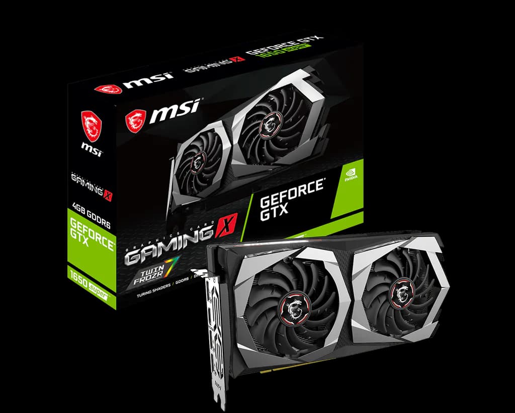 MSI GeForce GTX 1650 SUPER GAMING X 4GB GDDR6 NVIDIA Graphics Card
