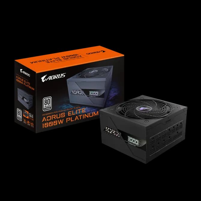 AORUS ELITE P1000W 80+ Platinum Modular PCIe 5.0 Full Modular Power Supply