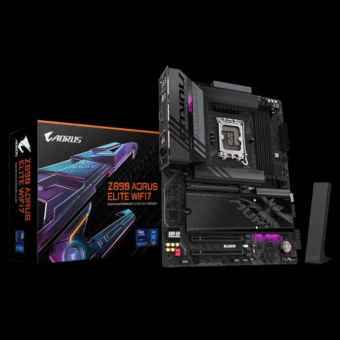 GIGABYTE Z890 AORUS ELITE WIFI7 DDR5 Intel Motherboard LGA 1851