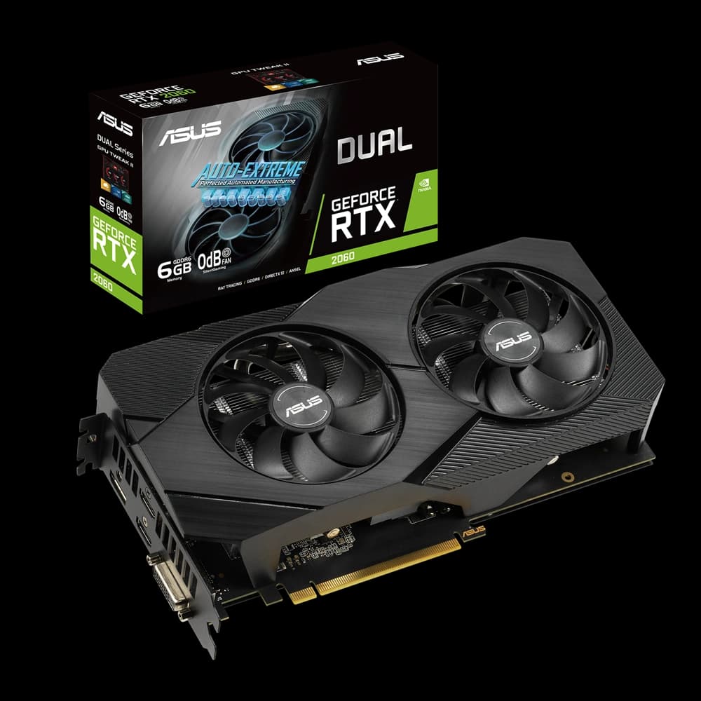 ASUS Dual GeForce RTX 2060 EVO 6GB GDDR6 NVIDIA Graphics Card