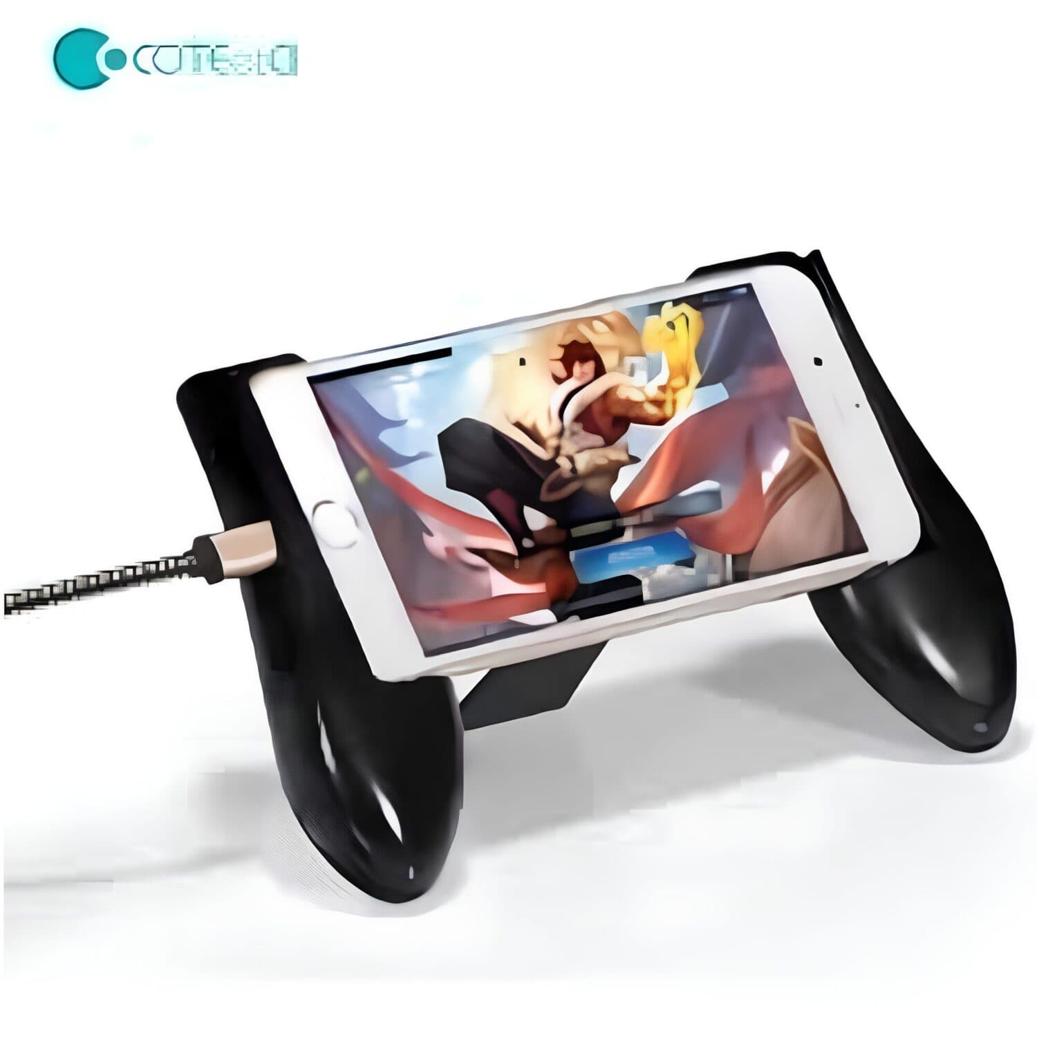 Coteetci Cell Phone Game Joystick – Black