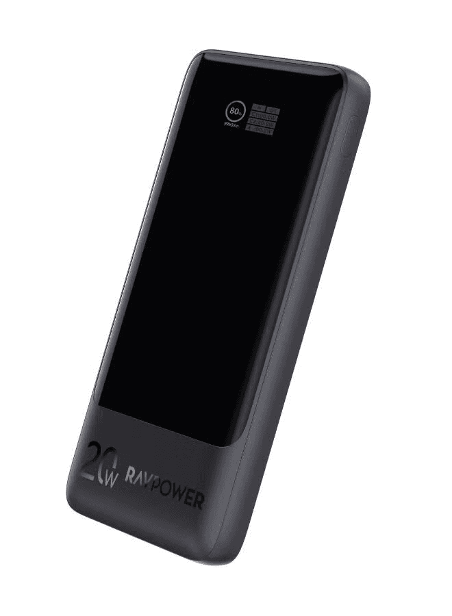 RAVPower PD 10000mAh 15W Wireless Magnetic Power Bank – Black