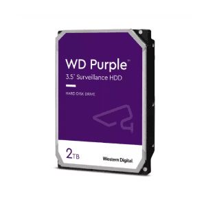 WD Purple 2TB Surveillance Internal Hard Drive for DVR & NVR Systems