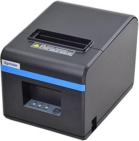 Xprinter XP-N160II Receipt Printer 80mm – USB POS Printer, 160mm/s High-Speed, Compact Wall-Mount Design