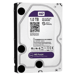 WD Purple 1TB Surveillance Internal Hard Drive for DVR & NVR Systems