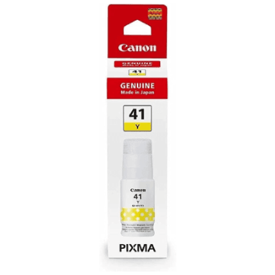 Canon GI-41 Yellow Ink Bottle 70ml High Yield Genuine Ink for PIXMA G Series Printers, Up to 7,700 Color Pages