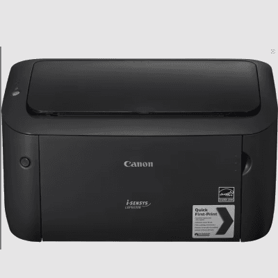 Canon i-SENSYS LBP6030B Monochrome Laser Printer, 18ppm, 2400 x 600 dpi, USB 2.0, Compact Desktop Printer (3 Years Warranty)