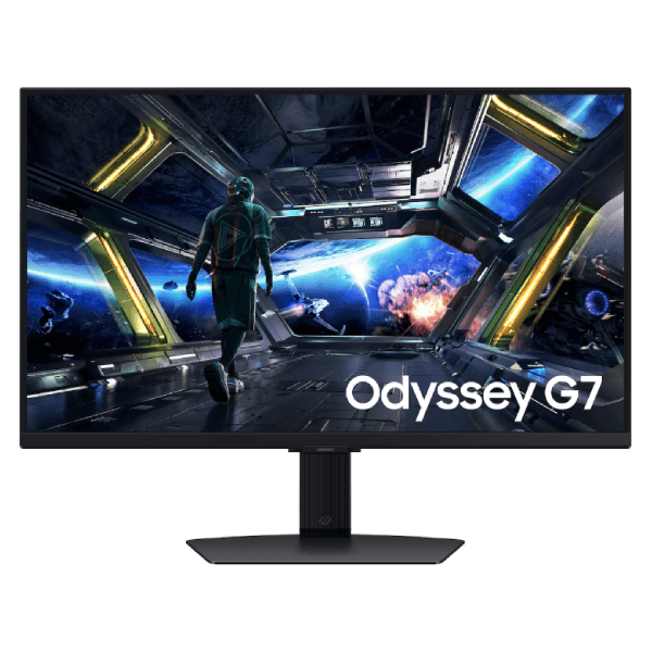 Samsung Odyssey G7 G70D 32″ 4K UHD Gaming Monitor – IPS Panel, 144Hz, 1ms GTG, HDMI 2.1, G-Sync Compatible, FreeSync Premium Pro (LS32DG702EUXEN)