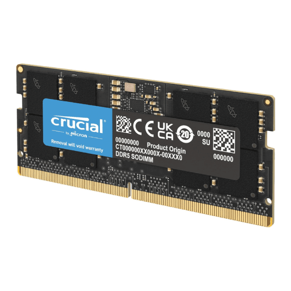 Crucial 16GB DDR5-5600MHz CL46 SODIMM – Laptop Memory