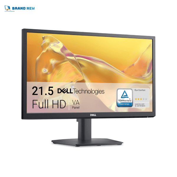 Dell SE2225H FHD Monitor – 21.4″ Screen, Fast 5ms Response, Sleek Design