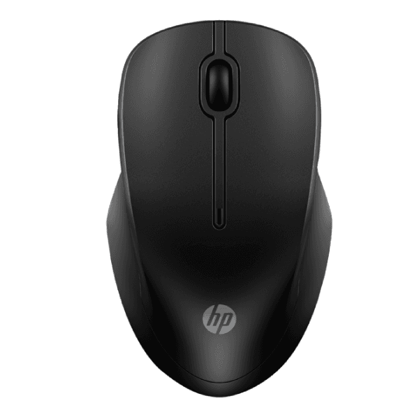 HP 255 Dual Wireless Mouse (Switchable Wireless 2.4GHz & Bluetooth 5.0) – 1600 DPI Optical Sensor – Black