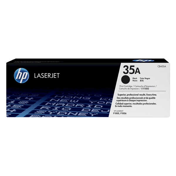 HP 35A (CB435A) Black Original LaserJet Toner Cartridge