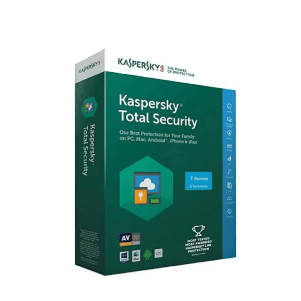 Kaspersky Total Security – Multi DeviceMulti Device , 4 Users – 1-Year License, 1 Year Warranty