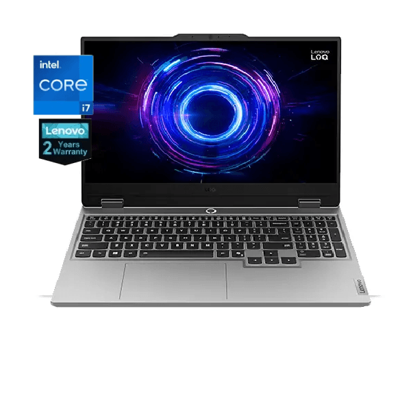 LENOVO LOQ 15IRX10 83JE00DAED Core i7-14700HX 20 Cores – 24GB DDR5 5600 – 512GB SSD – RTX 5050 8GB GDDR7 – 15.6″ FHD IPS 100% sRGB 144Hz G-SYNC – Win 11 – 2Y Warranty