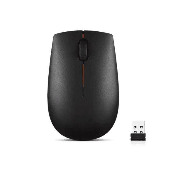 Lenovo 300 Wireless Compact Mouse – Black