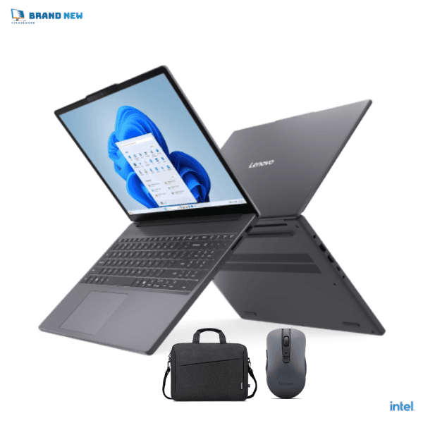 LENOVO IdeaPad Slim 3 15IRH8- Core i5-13420H 8 Cores – 16GB DDR5 4800 – 512GB SSD -Intel®️ UHD Graphics – 15.6 FHD – ARB KYB NON-BACKLIT – DOS – 2Y Warranty – Grey – BAG (83EM00D5ED)